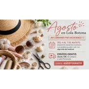 Agosto: 5% dto. y envíos gratis en Lola Botona Granollers