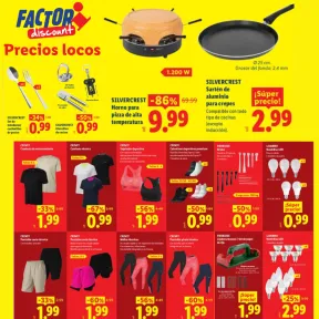 Ofertas en horno de pizza alta temperatura, desde 0.99€ LIDL