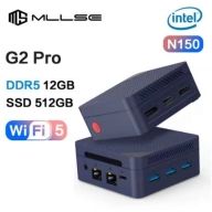 Mini PC MLLSE G2 Pro | Intel N150, 12GB RAM, 512GB SSD