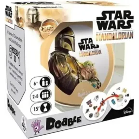 Dobble Star Wars: Juego de Cartas Mandalorian