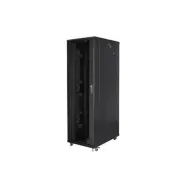 Rack Profesional Lanberg 42U - 800 kg, Ventilación y Cristal