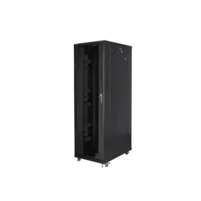 Rack Profesional Lanberg 42U - 800 kg, Ventilación y Cristal
