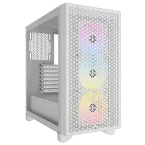 Torre Corsair 3000D AIRFLOW RGB Cristal Templado Blanca