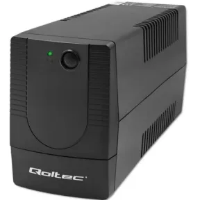 Batería de Plomo 650VA Sai Qoltec con Protección AVR