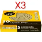 Incienso de Citronela para Jardín - 10 Espirales Naturales