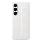 Funda Standing Grip para Galaxy S25 FE, Correa y Atril, Blanca
