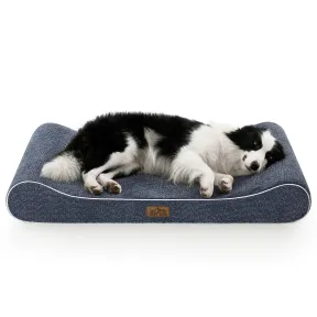 Cama Impermeable para Perro Grande COZY KISS 114x76cm Azul