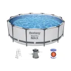 Piscina Tubular Steel Pro MAX 366 cm con Escalera y Depuradora