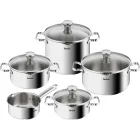 Juego de 5 Piezas Tefal Duetto On con 3 Accesorios Inoxidable