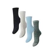 Calcetines lúrex para mujer - Pack de 4 unidades