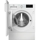 Lavadora Beko B3WBT48435WB, 8 kg, 1400 RPM, 15 Programas