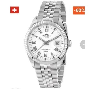RELOJ Automático MONDIA SELLITA 200, SUIZA desde 1935