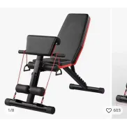 Banco Multifuncional Ajustable para Gimnasio en Casa