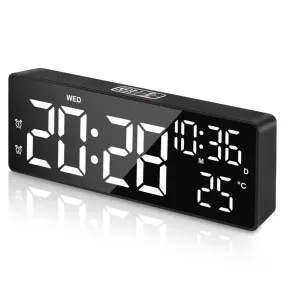 Reloj Despertador Digital Flintronic con Pantalla LED Inteligente