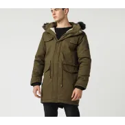 Anorak Caqui Geographical Norway de Algodón (S, M, L, XL)