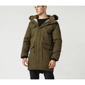 Anorak Caqui Geographical Norway de Algodón (S, M, L, XL)