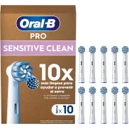 Recambios Originales Oral-B Sensitive Clean, Pack de 10