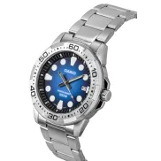 Reloj Casio MTD-140D-2AVDF: Azul, Acero y Resistente 100M