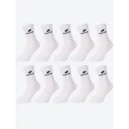 10 calcetines Lotto - Neutros en blanco y negro 39-46