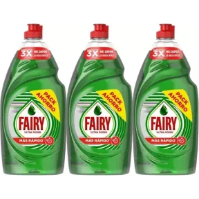 Fairy Ultra Poder Original Líquido Antigrasas 3x900ml