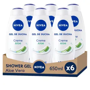 Pack Ahorro NIVEA Gel de Ducha Aloe Vera 6 x 650ml