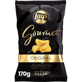 Paquete de 5 Lay's Gourmet Patatas Fritas con Sal 170g