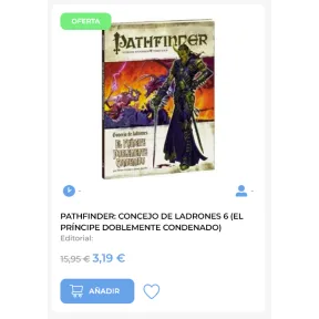 Concejo de Ladrones: Pathfinder 2 al 6