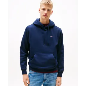 Sudadera con capucha azul marino Tommy Jeans para hombre