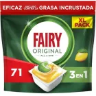 Cápsulas Fairy Todo En Uno Limón - 71 Lavavajillas