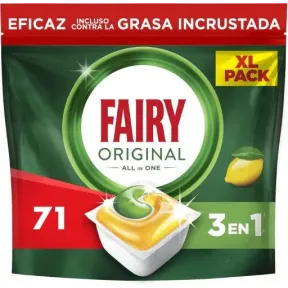 Cápsulas Fairy Todo En Uno Limón - 71 Lavavajillas