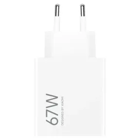 Cargador Power Adapter 67W HyperCharge de Xiaomi