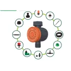 Kit de riego por goteo automático GSC Evolution para jardín