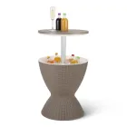 Mesa Exterior con Nevera de 29.8 Litros