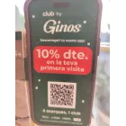 Regístrate en la app y obtén 10% de descuento en Ginos