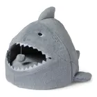 Cueva para Gatos en Forma de Tiburón - Amazon Basics