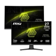 Monitores gaming MSI MAG 275CQF E18 curvos 27" WQHD 180Hz