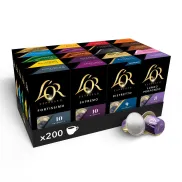 Cápsulas L'OR Espresso Surtido | 20 sabores | Variedad Nespresso