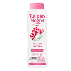 Tulipán Negro - Colonia Unisex Fresa y Nata, 800 ml