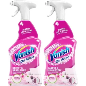 Vanish Quitamanchas Spray 2x750ml para Alfombras y Tapicerías