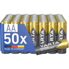 Pilas Alcalinas AA Varta - Pack de 50 Unidades
