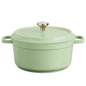 Cacerola de Aluminio Fundido Esmaltada 4,75 L Apta Horno