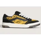 Sneakers Hylane de cuero en negro y amarillo - VANS
