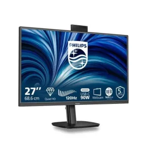 Monitor Quad HD Philips 27B2U3601H 27" 120Hz USB-C Webcam