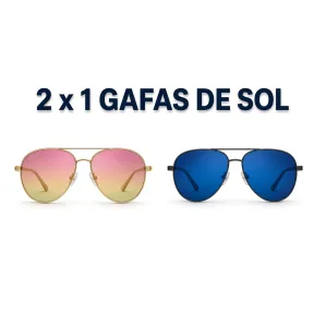 Compra 2 gafas de sol por solo 20€ | 34 modelos disponibles