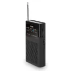Radio SPC Icy Max Compacta con Dial XL y Pinza FM/AM