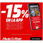 Descuento del 15 % al usar nuestra app
