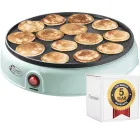 Mini Pancake Maker Retro Bestron Poffertjes, 800 W Antiadherente