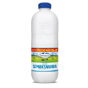 Leche Semidesnatada Central Lechera Asturiana 2.2L a 0,97€