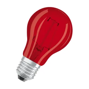 Bombillas decorativas Llorentes E27 rojas 6 unidades 3000 K