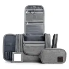Neceser de Viaje Grande Obics XXL 8L Gris para Hombre y Mujer